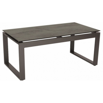 ALLROUND Table basse 110.5x60 cm Anthracite HPL Ciment