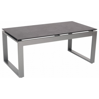 ALLROUND Table basse 110.5x60 cm Graphite HPL Marbre noir