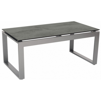 ALLROUND Table basse 110.5x60 cm Graphite HPL Ciment