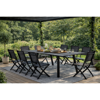 Ensemble table Interno Noir...