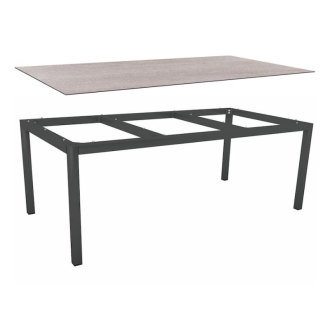 Table 8 personnes aluminium...