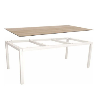 Table 8 personnes aluminium...